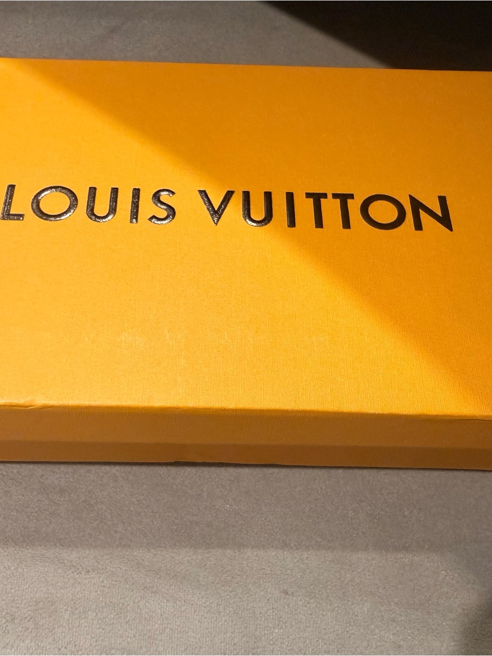 Authentic Louis Vuitton box, shopping bag & dust bag